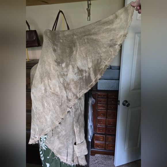 Sinew Moon Strange Shadows Cropped Willow Hemp Sweater Knit Cardigan - Picture 7 of 10